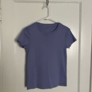 Classic Short-Sleeve Crewneck Tee - Periwinkle